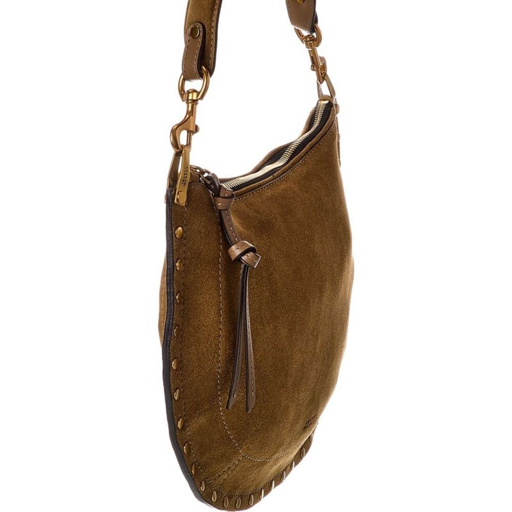 Isabel Marant Oskan Suede Shoulder Bag, Brown - Picture 3 of 4